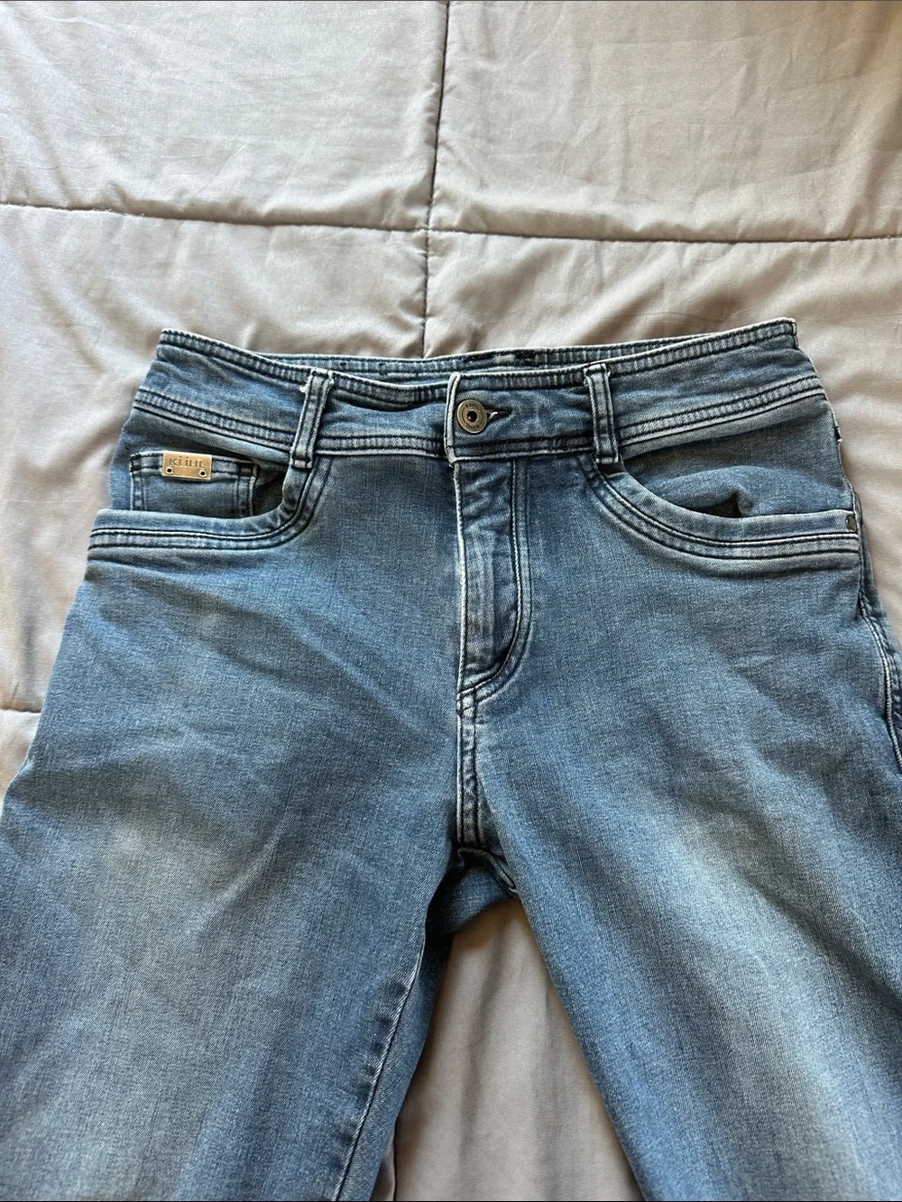 Kuhl Men's Straight Jeans in Faded Blue